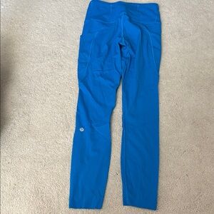 Lululemon Athletica Vibrant Blue Leggings